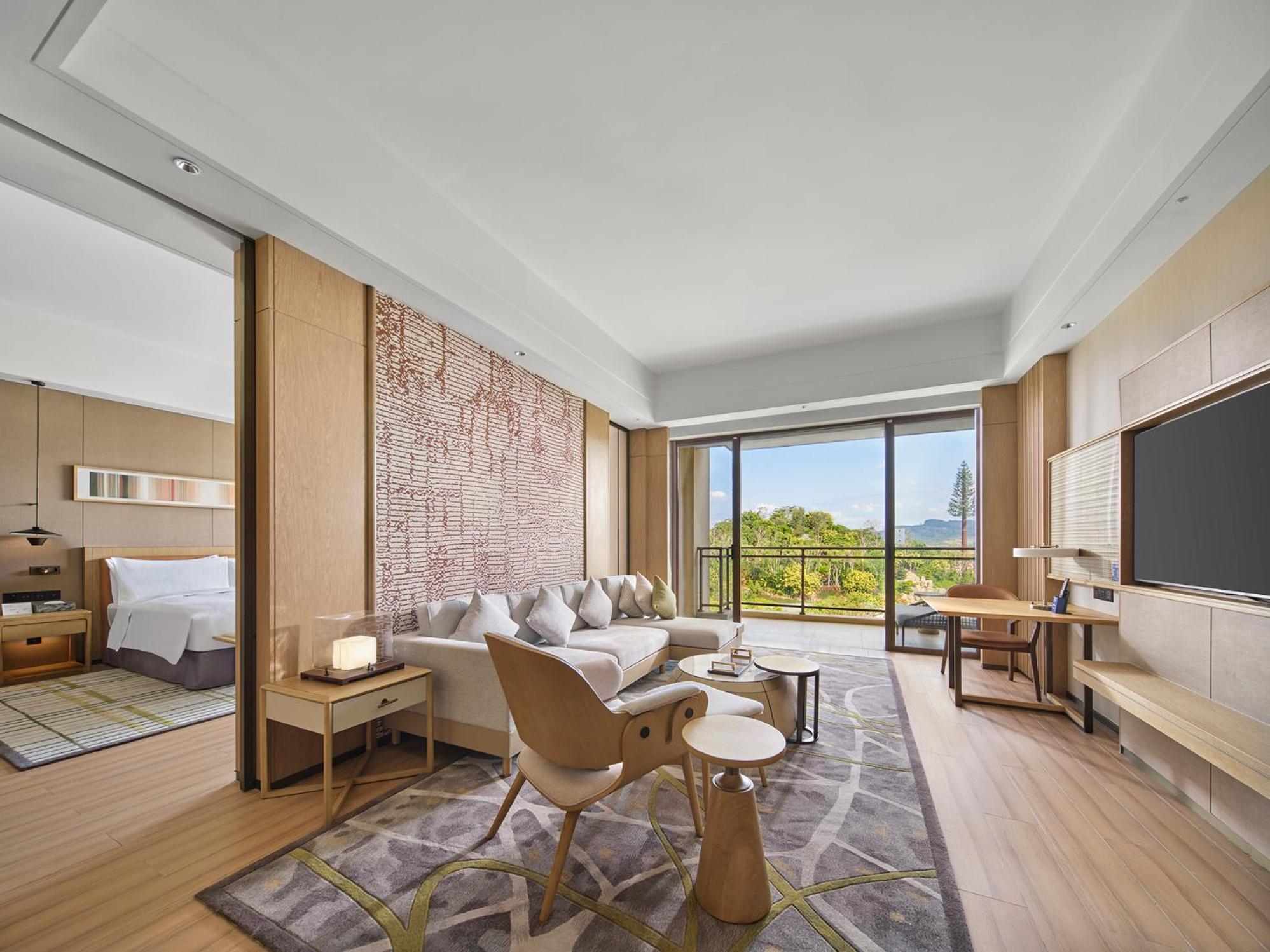 Hotel Doubletree By Hilton Lingshui Hot Spring Exterior foto