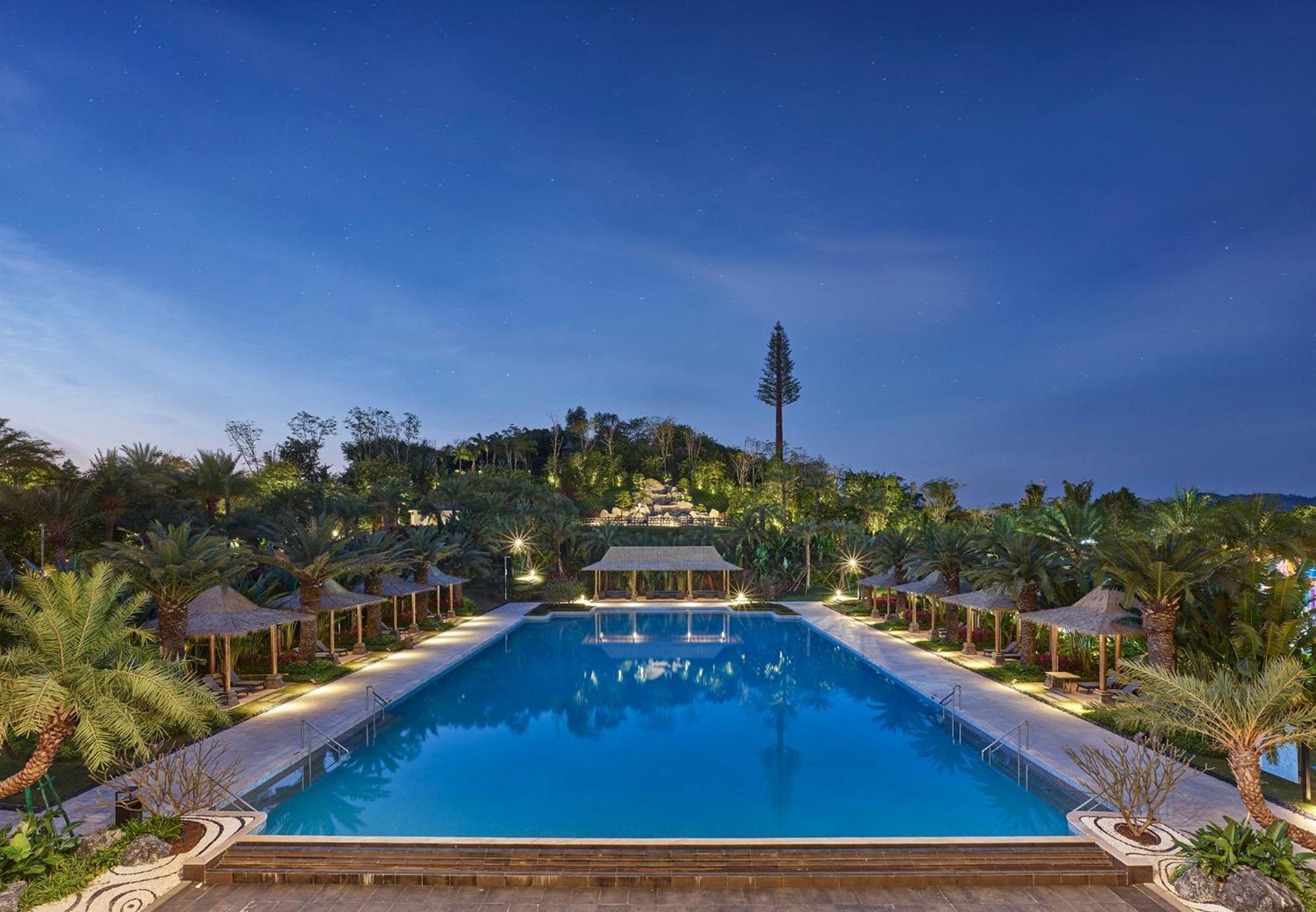 Hotel Doubletree By Hilton Lingshui Hot Spring Exterior foto